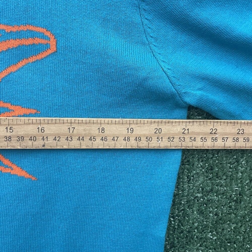 NFL Apparel FOCO Winter Ugly Sweater XMAS Knit Pullover Miami Dolphins Medium - Picture 5 of 11